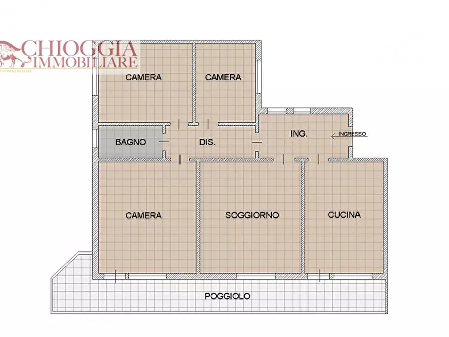 appartamento in vendita a Chioggia in zona Sottomarina