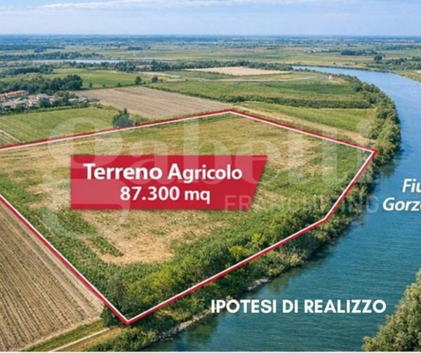 terreno edificabile in vendita a Chioggia in zona Ca' Bianca