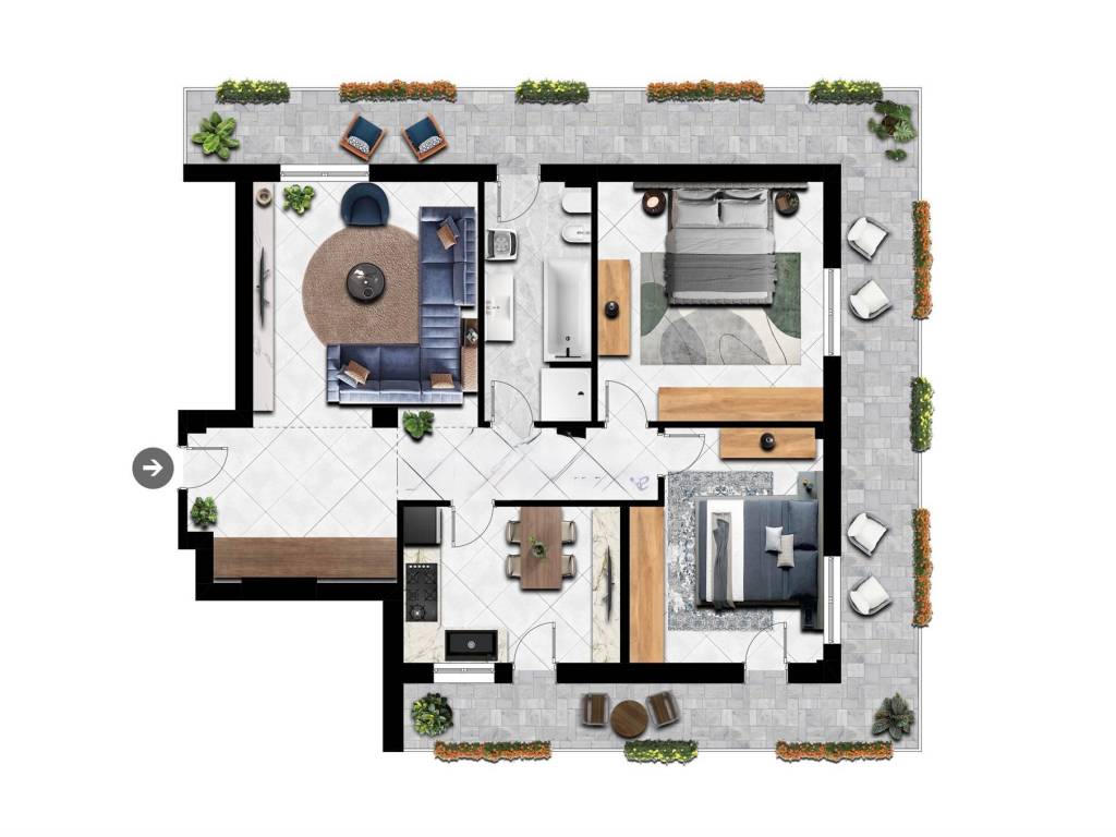 appartamento in vendita a Chioggia in zona Borgo San Giovanni