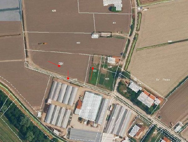 terreno edificabile in vendita a Chioggia in zona Cà Lino