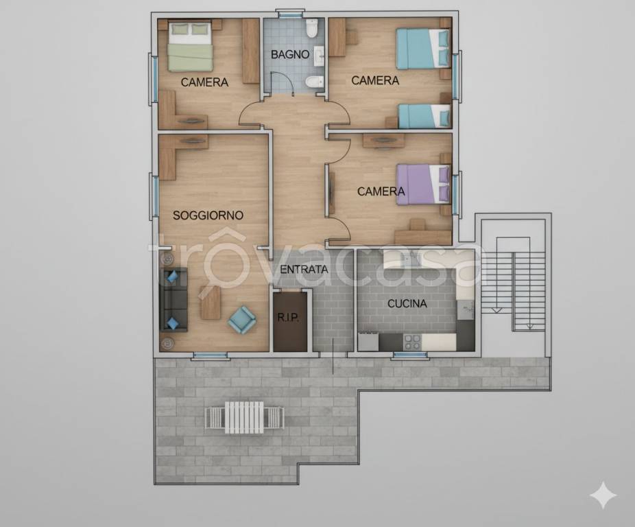 appartamento in vendita a Cinto Caomaggiore