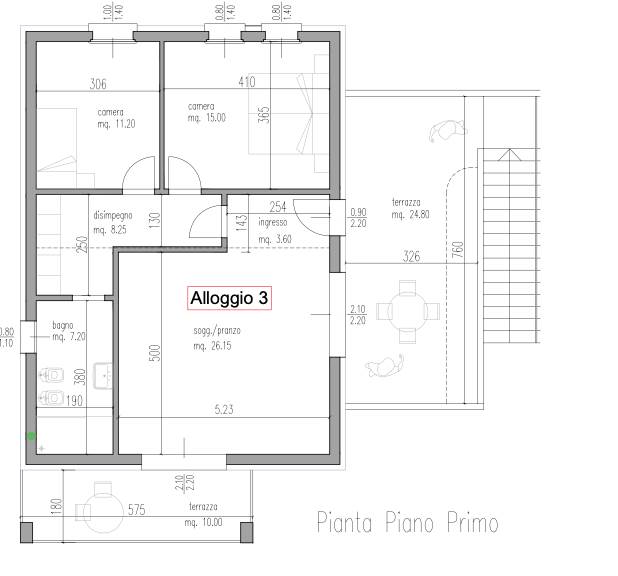 appartamento in vendita a Concordia Sagittaria in zona Paludetto