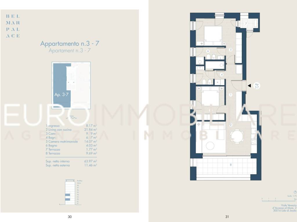 appartamento in vendita a Jesolo
