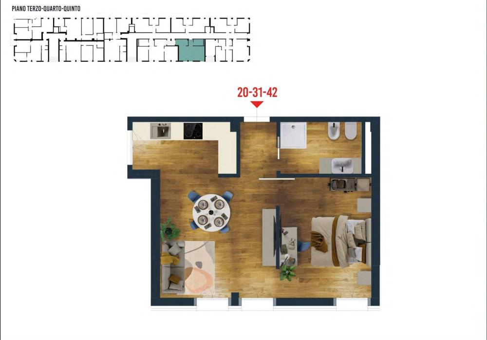 appartamento in vendita a Jesolo in zona Lido