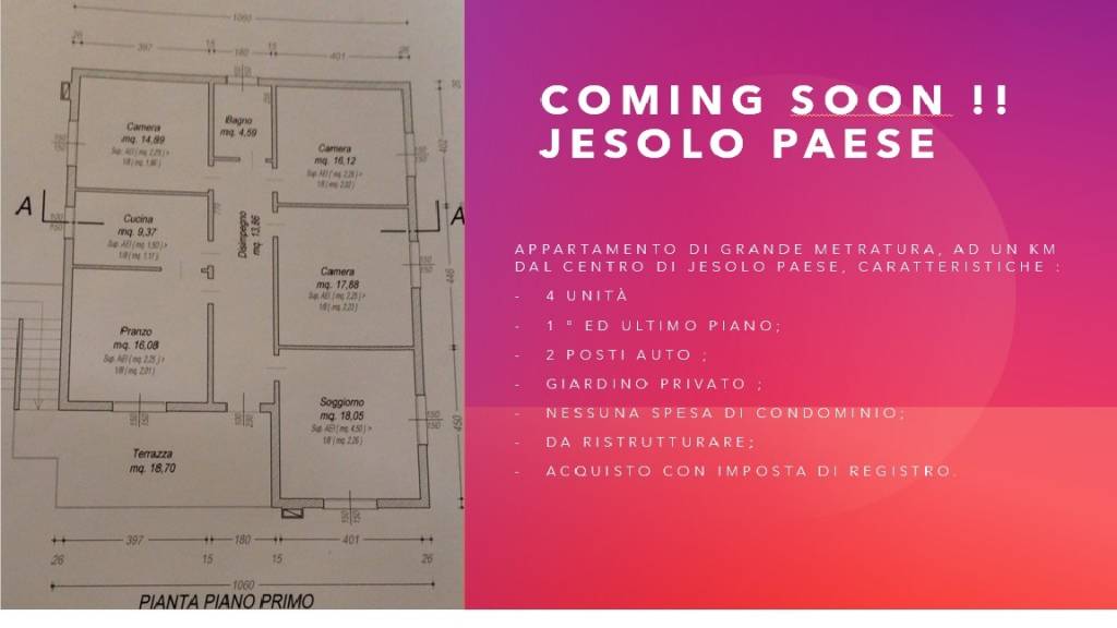 appartamento in vendita a Jesolo