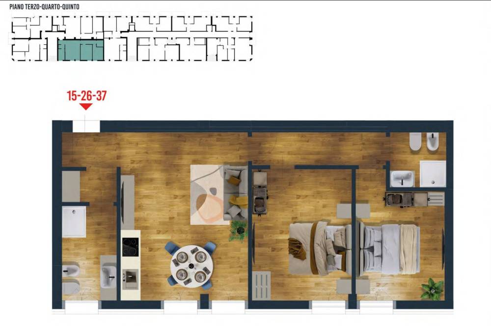 appartamento in vendita a Jesolo