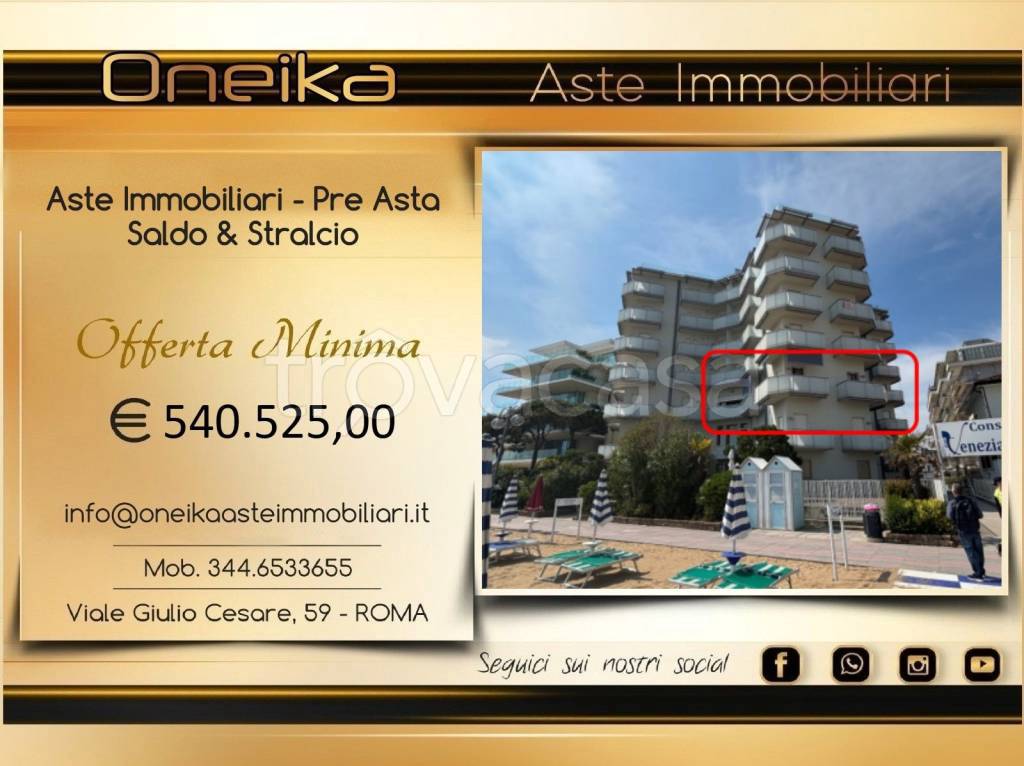 appartamento in vendita a Jesolo in zona Lido