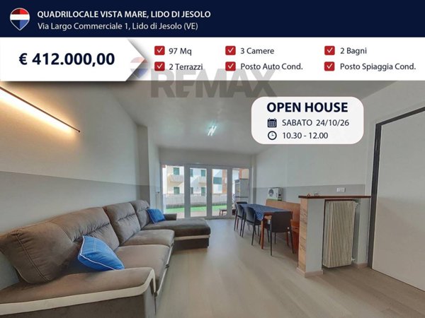 appartamento in vendita a Jesolo in zona Lido