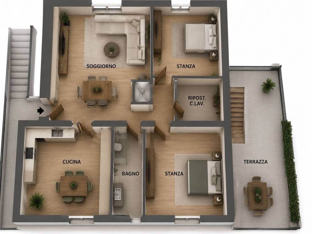 casa indipendente in vendita a Marcon in zona Gaggio