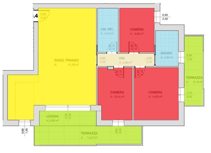 appartamento in vendita a Martellago
