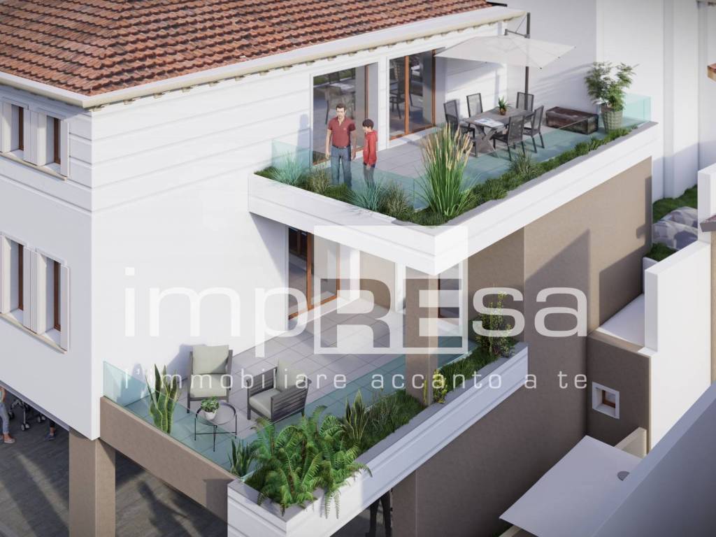 appartamento in vendita a Martellago in zona Maerne