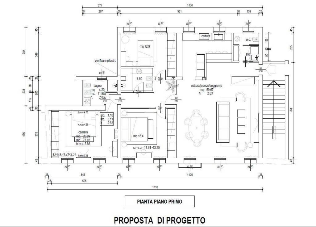appartamento in vendita a Mira