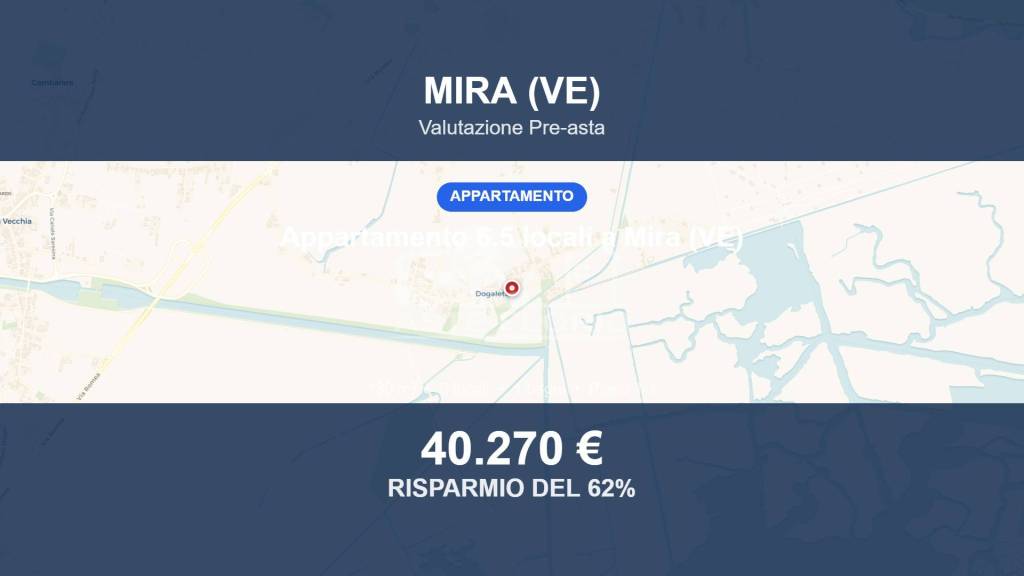 appartamento in vendita a Mira in zona Dogaletto