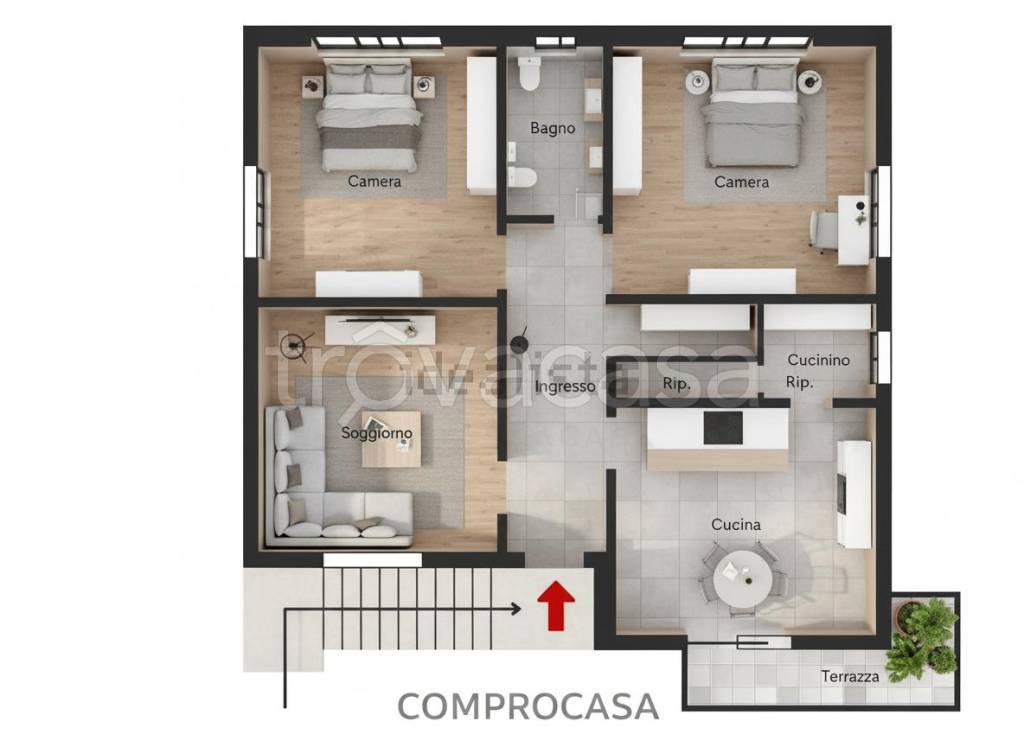 appartamento in vendita a Mira