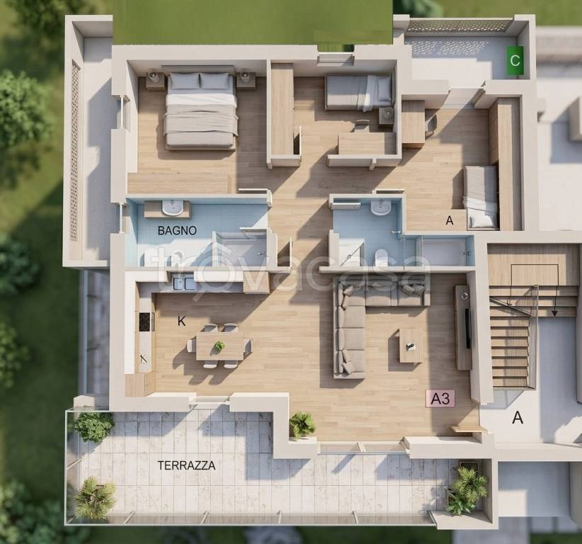 appartamento in vendita a Noale