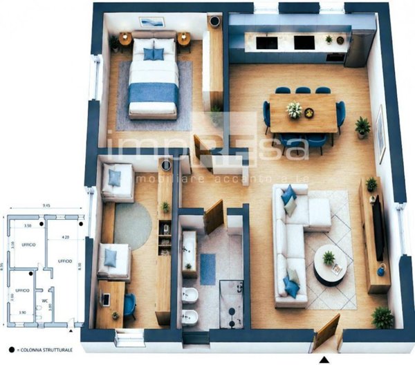 appartamento in vendita a Quarto d'Altino in zona Altino