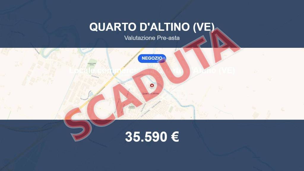 locale commerciale in vendita a Quarto d'Altino