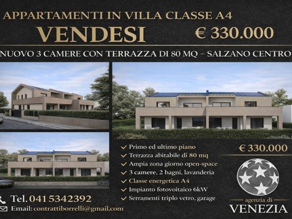 appartamento in vendita a Salzano