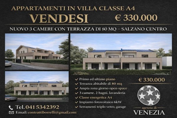 appartamento in vendita a Salzano