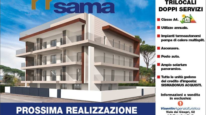 appartamento in vendita a San Michele al Tagliamento in zona Bibione