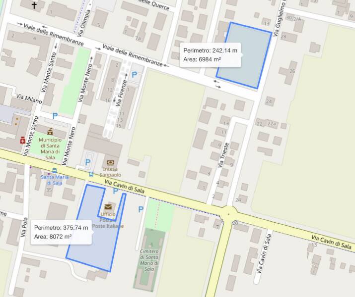 terreno edificabile in vendita a Santa Maria di Sala