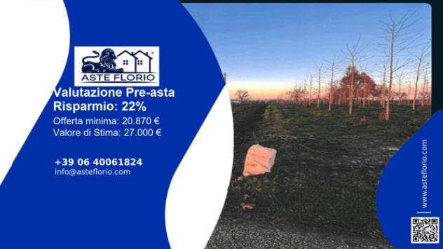 terreno edificabile in vendita a Santa Maria di Sala in zona Veternigo