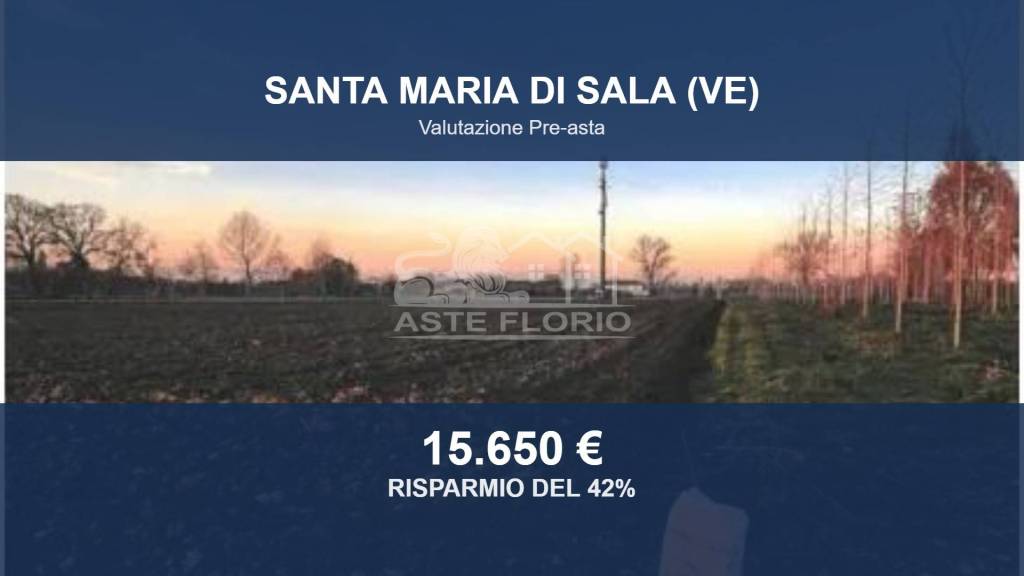 terreno agricolo in vendita a Santa Maria di Sala in zona Veternigo