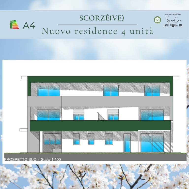 appartamento in vendita a Scorzè