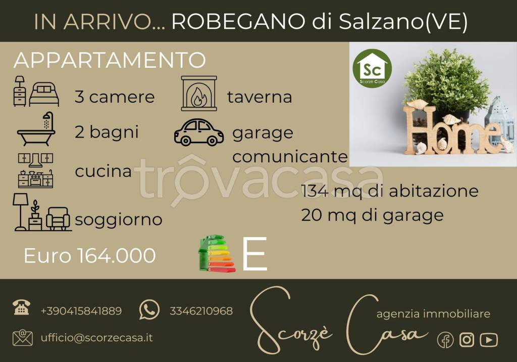 appartamento in vendita a Scorzè