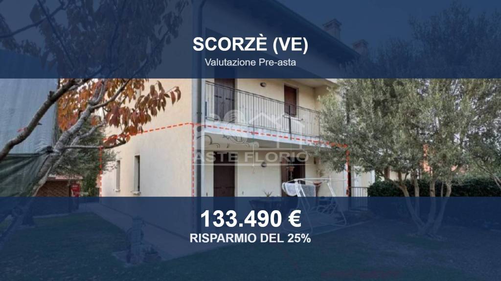 appartamento in vendita a Scorzè in zona Peseggia