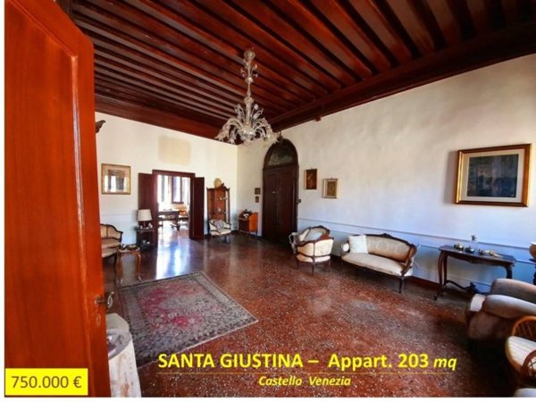 appartamento in vendita a Venezia in zona Sestiere Castello