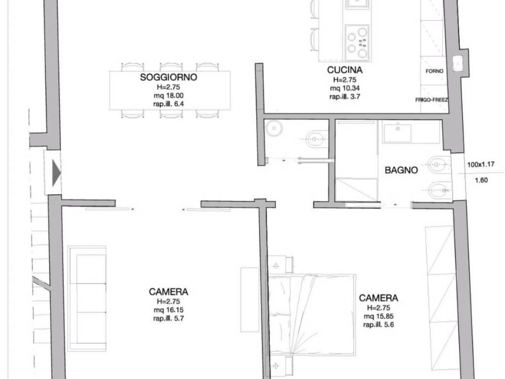 appartamento in vendita a Venezia in zona Sestiere Dorsoduro