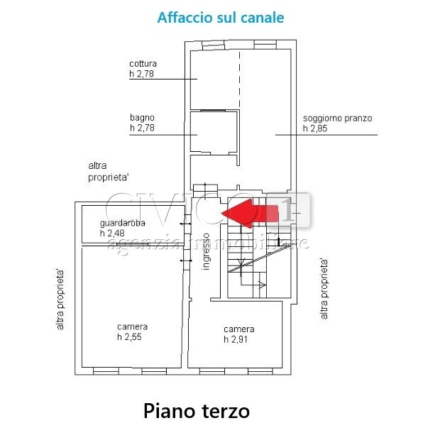 appartamento in vendita a Venezia in zona Sestiere Cannaregio