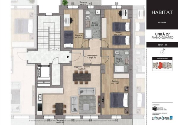 appartamento in vendita a Venezia in zona Carpenedo