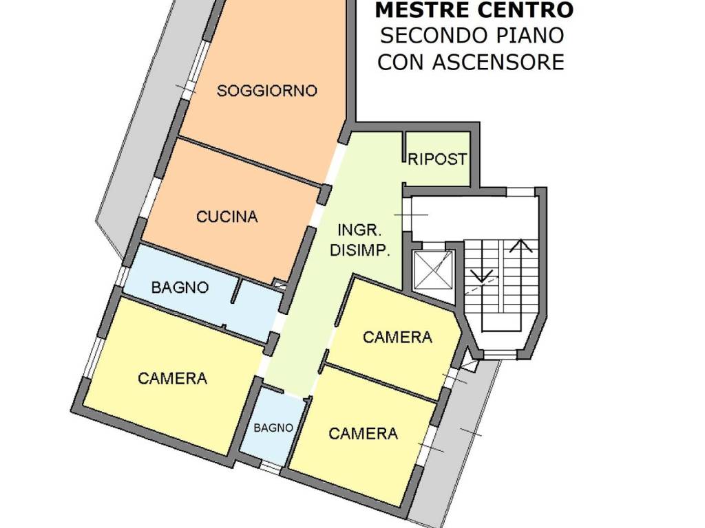 appartamento in vendita a Venezia in zona Marghera
