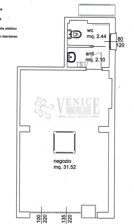 negozio in vendita a Venezia in zona Mestre