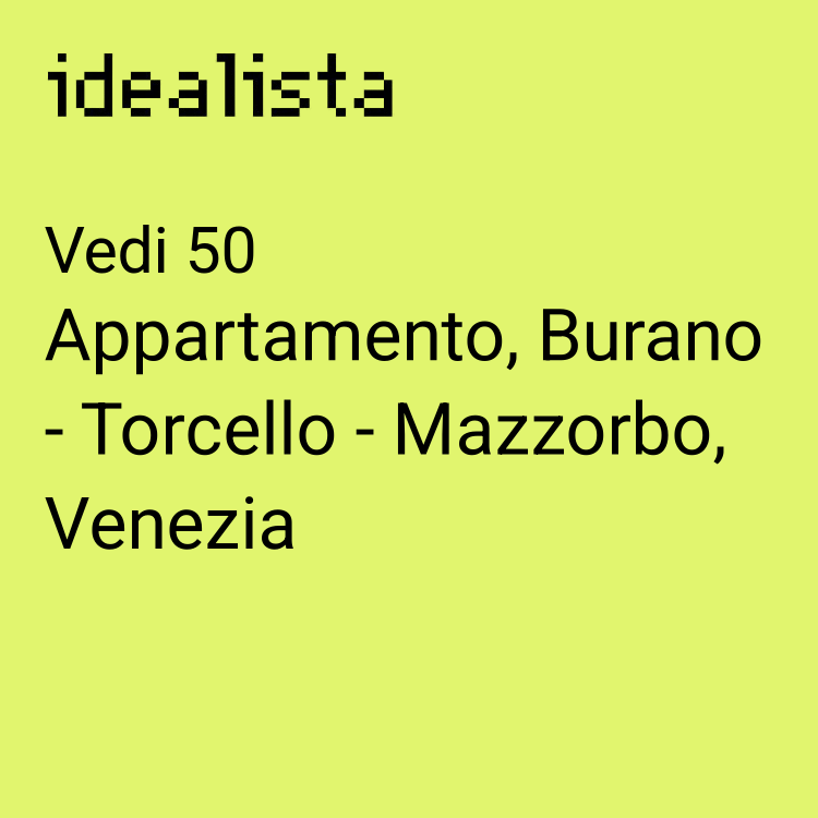 appartamento in vendita a Venezia in zona Burano