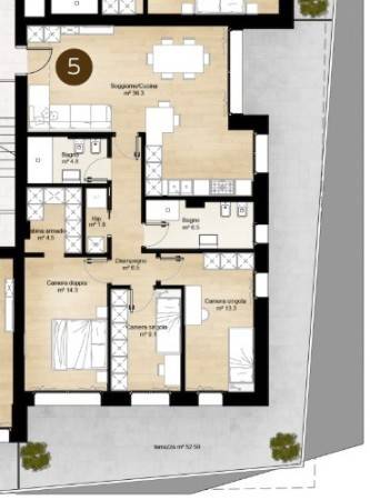 appartamento in vendita a Venezia in zona Zelarino