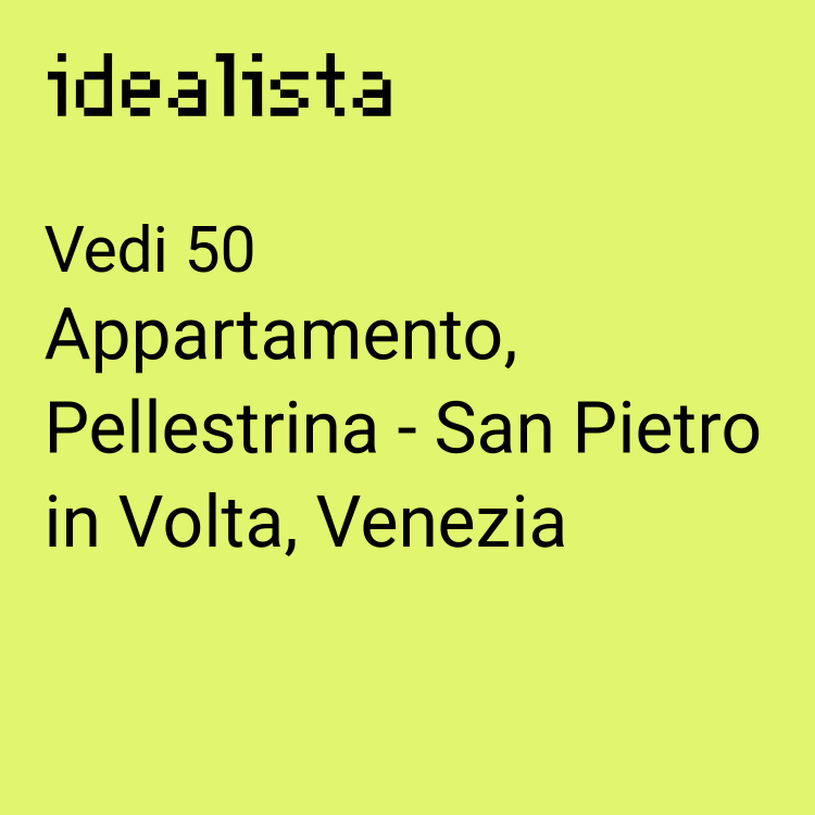 appartamento in vendita a Venezia in zona Pellestrina