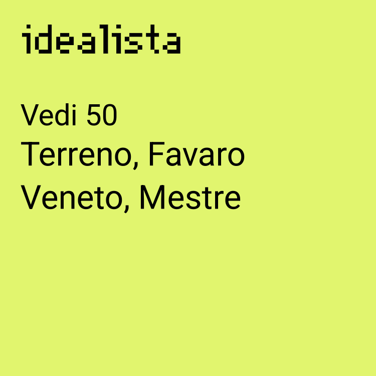 terreno agricolo in vendita a Venezia in zona Favaro Veneto