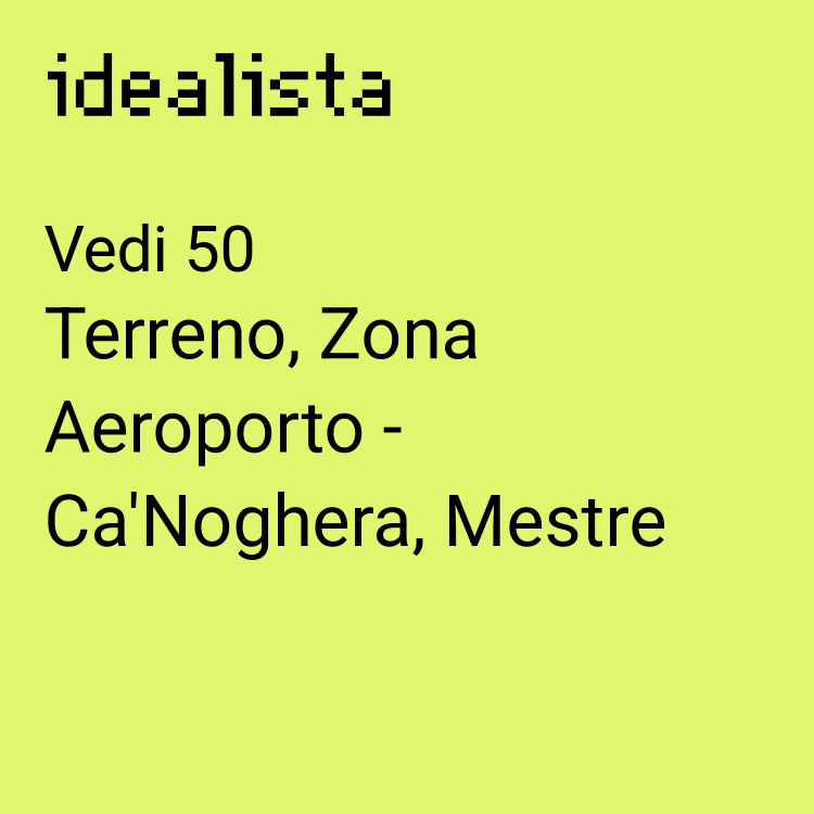 terreno agricolo in vendita a Venezia in zona Favaro Veneto