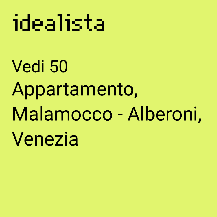 appartamento in vendita a Venezia in zona Lido di Venezia