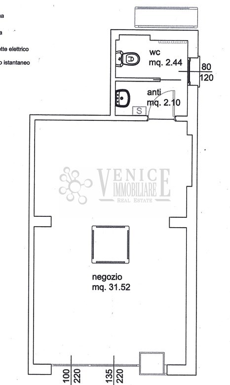 negozio in vendita a Venezia in zona Mestre
