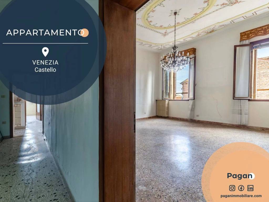 appartamento in vendita a Venezia in zona Sestiere Castello