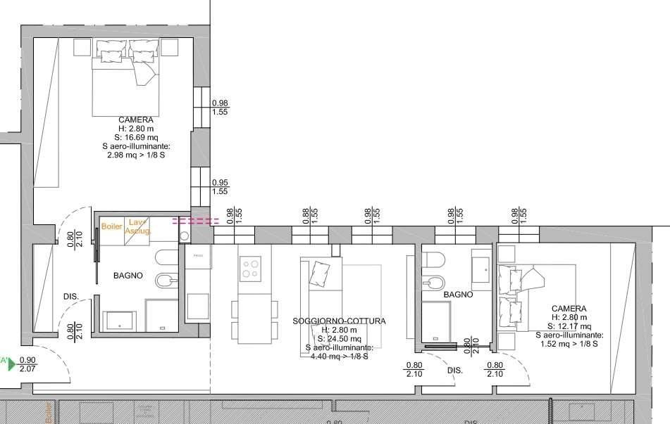 appartamento in vendita a Venezia in zona Marghera