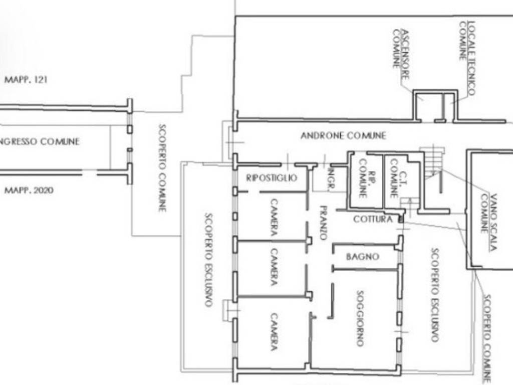 appartamento in vendita a Venezia in zona Sestiere Santa Croce