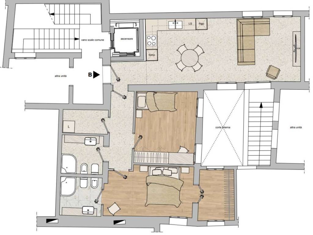 appartamento in vendita a Venezia in zona Sestiere Cannaregio