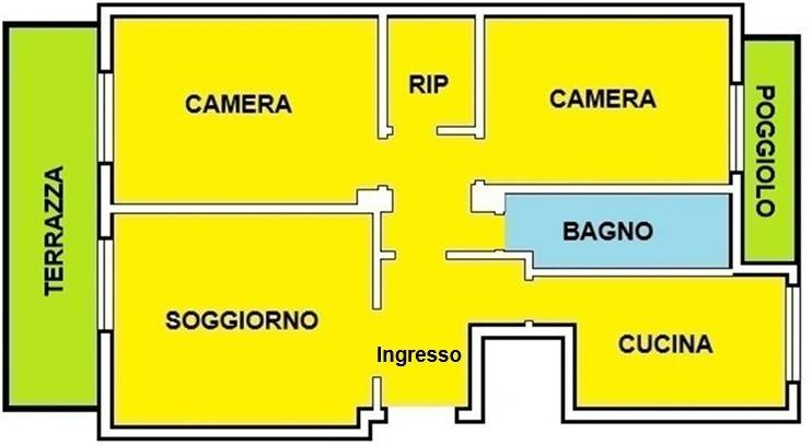 appartamento in vendita a Venezia in zona Marghera