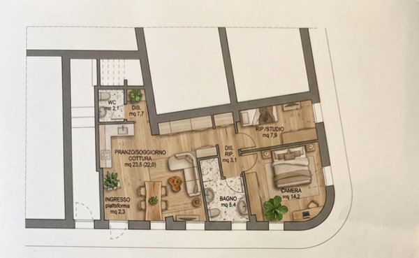 appartamento in vendita a Venezia in zona Mestre