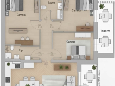 appartamento in vendita a Cavallino-Treporti in zona Ca' Savio